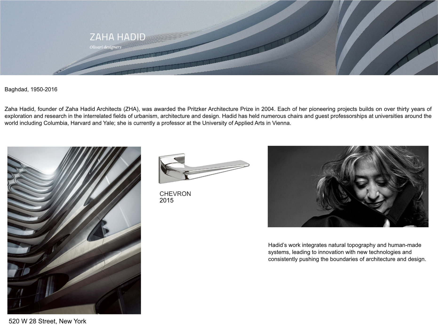 Zaha Hadid